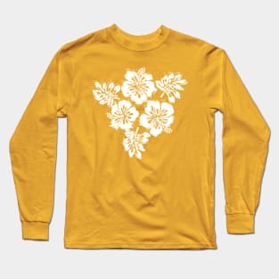 hibiscus flower Long Sleeve T-Shirt